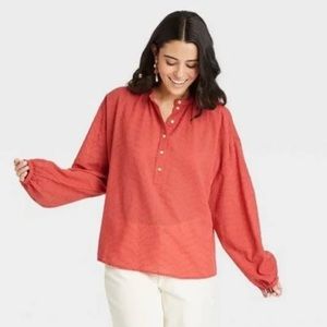 NWT Universal Thread Oversized Poet Blouse
